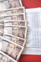 通帳とお金