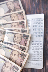 通帳とお金
