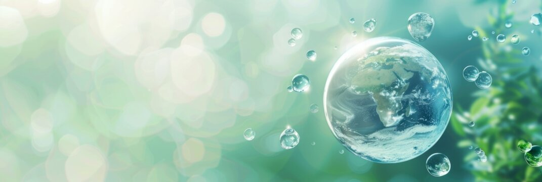 The concept of International Day for the Preservation of the Ozone Layer, copy space