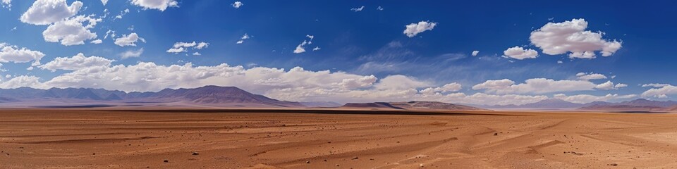 Desert Panorama: A Desolate Adventure in Bolivia's Atacama Desert
