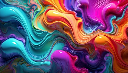 Obraz premium abstract colorful background with circles