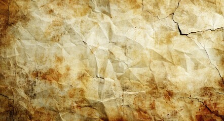 Old Stained Paper. Texture of Aged Parchment for Vintage Background Design
