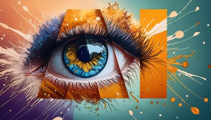 Artificial Intelligence Concept Eye Artwork