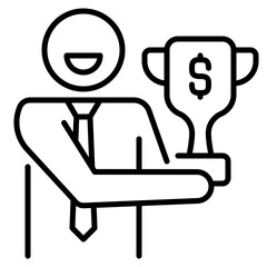 investor icon illustration