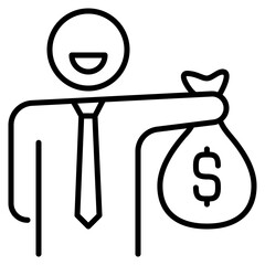 investor icon illustration