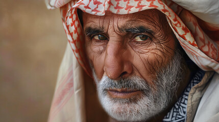 portrait of an Arab man