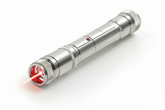 laser pointer, isolated on white