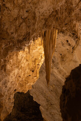 Rock formations in Carlsbad Caverns National Park, New Mexico
