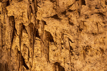 Rock formations in Carlsbad Caverns National Park, New Mexico
