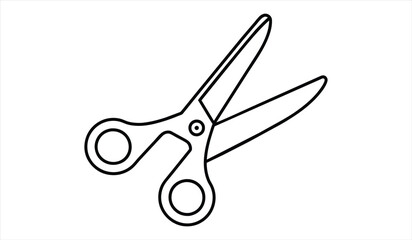 Cutting scissors icon