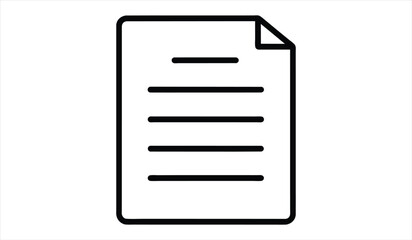 Insurance policy icon. Risk coverage document sign. Policyholder symbol. Quality design element. Editable stroke. Linear style insurance policy icon. Vector