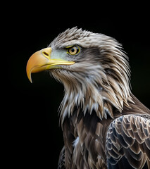 Obraz premium Photo close up White-tailed eagle