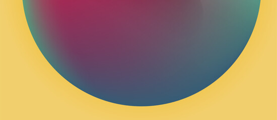 Glossy metal glowing circles geometric background. Minimal abstract composition. Vector illustration For Wallpaper, Banner, Background, Card, Book Illustration, landing page