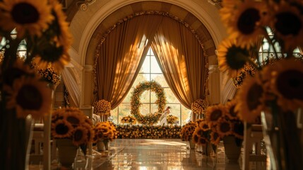 Obraz premium Wedding Setting Designs A Space For Cherished Moments