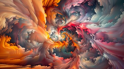 Intricate swirls of vivid colors blending together to produce a stunning and immersive backdrop