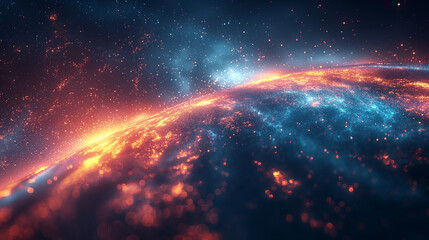 Fototapeta premium Time Lapse Creations - Entire scenes evolving rapidly through time.