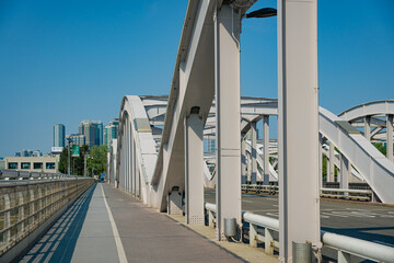 Bridge across the Han River in Seoul, South Korea