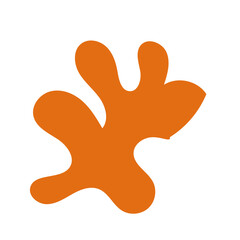 Obraz premium Warm tone abstract shapes 