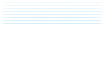 水色のグラデーションのラインフレーム01_横