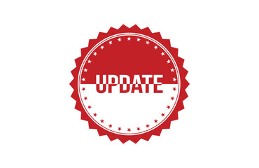 Update red ribbon label banner. Open available now sign or Update tag.