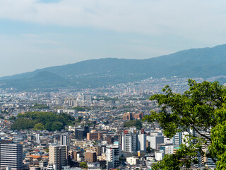 川西市と宝塚市の都市景観