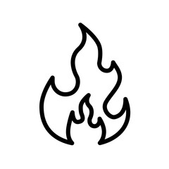 Fire icon template