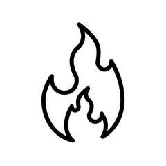 Fire icon template