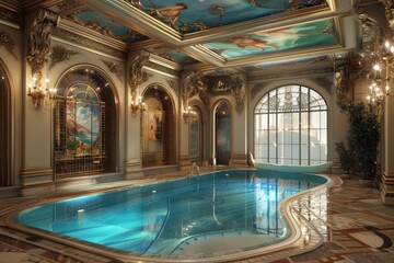 Classical Indoor Pool