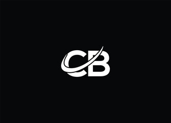 Obraz premium CB creative modren logo design and letter logo