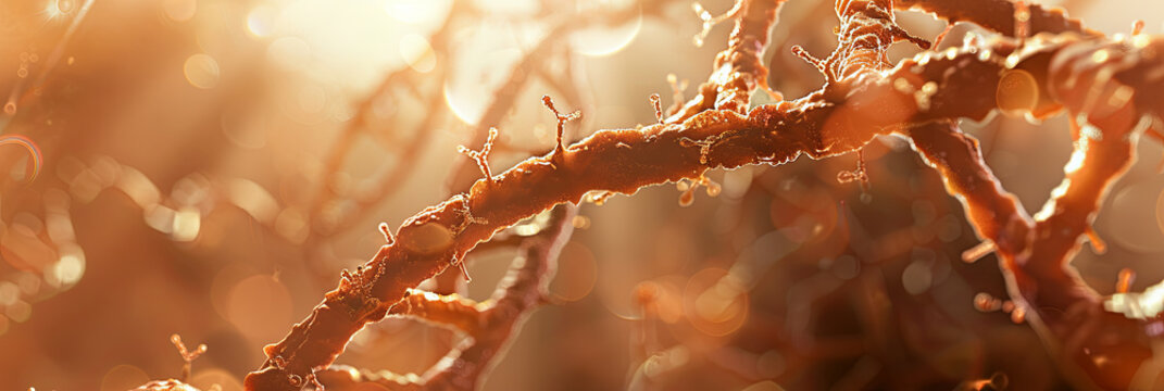 long chains of starch molecules, generative AI