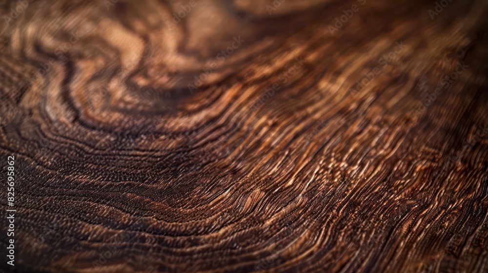 Canvas Prints wallpaper of dark walnut wood texture - Canvas Prints