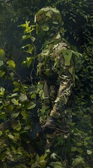 Adaptive camouflage technology enabling troops and vehicles to blend into their surroundings visually