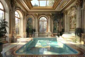 Obraz premium Classical Indoor Pool