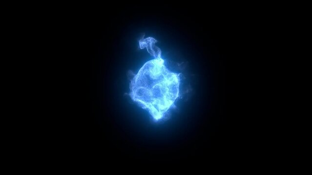 Energy ball, vfx energy, electric power