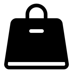 Bag icon for fashion, personal belongings and everyday essentials