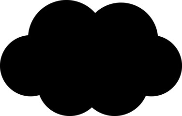 cloud weather isolation icon