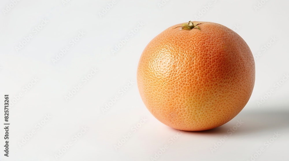 Poster grapefruit isolated on white background : generative ai