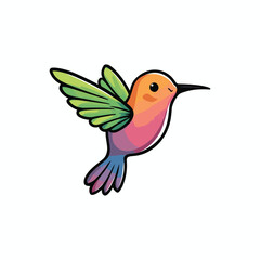 hummingbird in flight