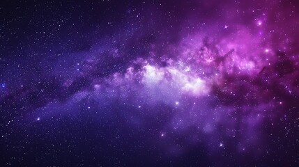 Galaxy outer space starry sky purple red abstract star nebula background milky way starburst