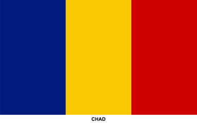 Flag of CHAD, CHAD national flag