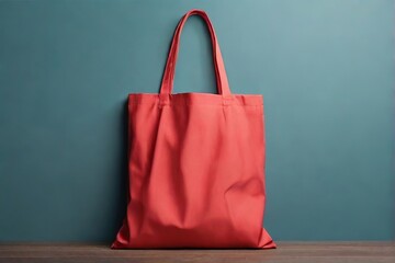 Stylish Fabric Tote Bag Mockup on Isolated Background