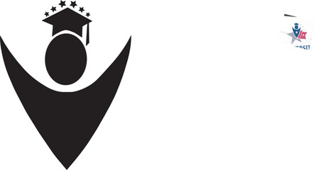 educational logo, graduation logo, university logo, education icon vector illustration,logo for business, logo for company, art and illustration, graduation hat icon