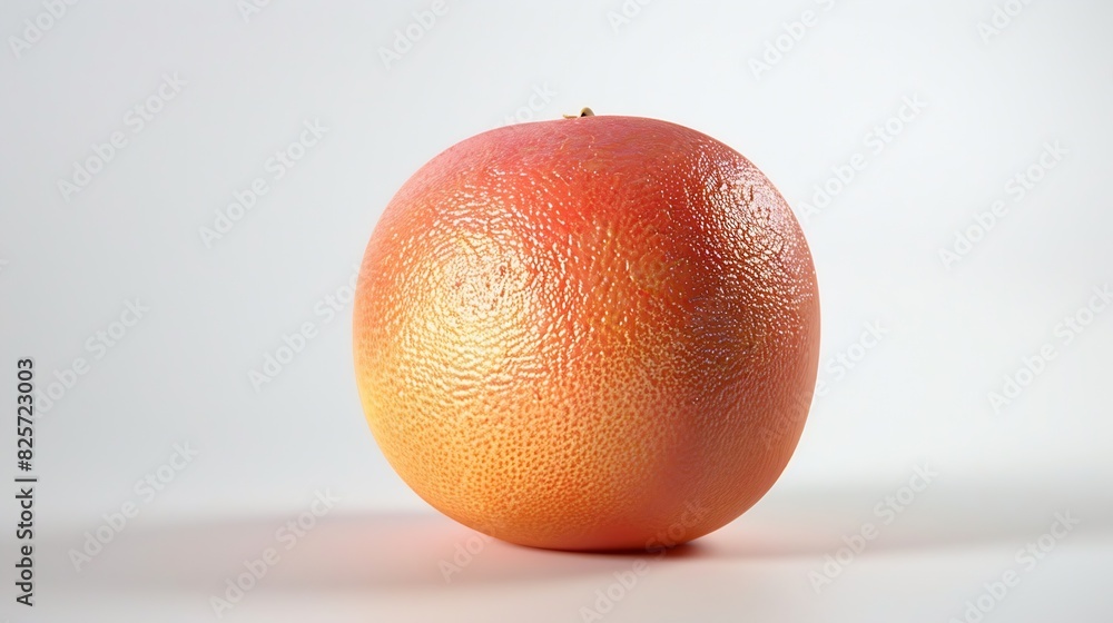 Poster grapefruit isolated on white background : generative ai