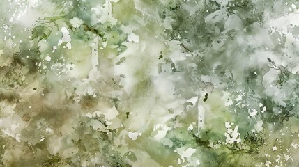 Watercolor texture with a mix of earthy tones and soft greens, evoking a natural feel