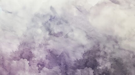 Watercolor texture with a soft, subtle gradient of lavender and grey, creating a serene atmosphere