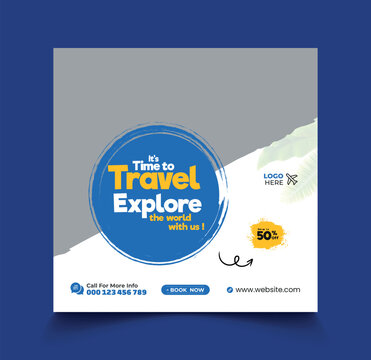 Travel Social Media Template