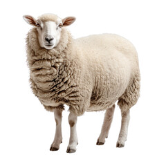 Fototapeta premium sheep isolated on transparent png
