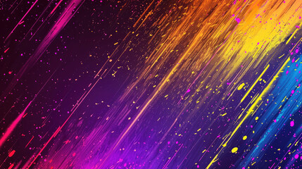 Obraz premium Abstract colorful background with splatters of paint