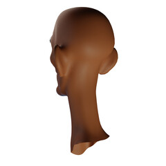human head base 3d modeling