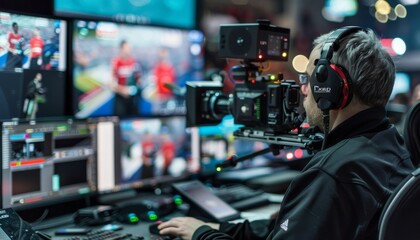 Cutting-Edge 5G Sports Broadcast: Live HD Footage Worldwide